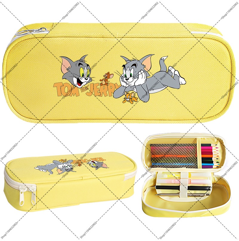 Tom and Jerry Cute Pencil Case - Stationery Supplier review and price