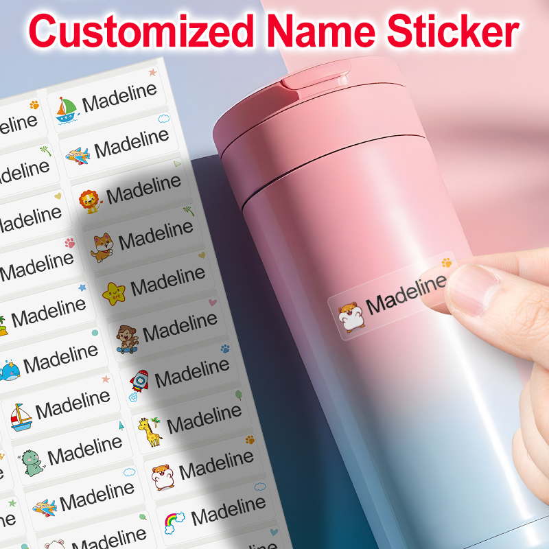 Personalized Waterproof Kids L - Sticker Label Roll review and price