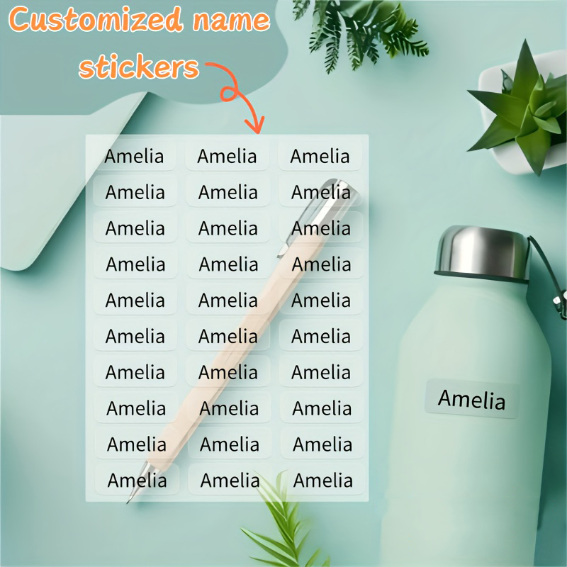 Custom Transparent Name Sticke - Sticker Label Roll review and price