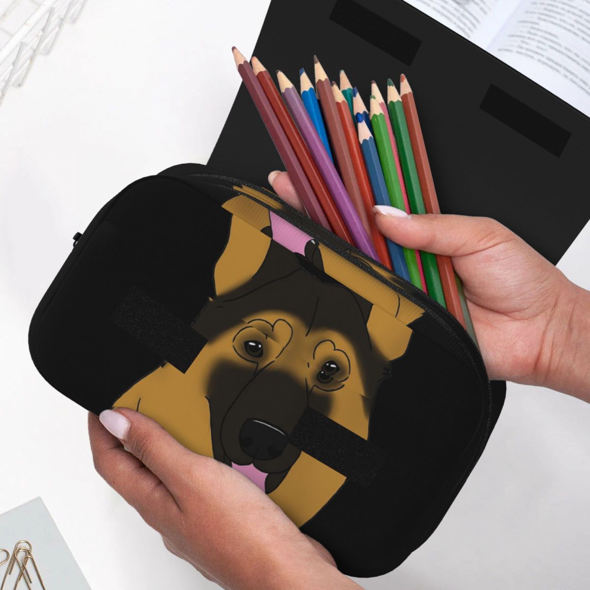 German Shepherd Dog - Black An - Tan Stationery & Office Supply review and price